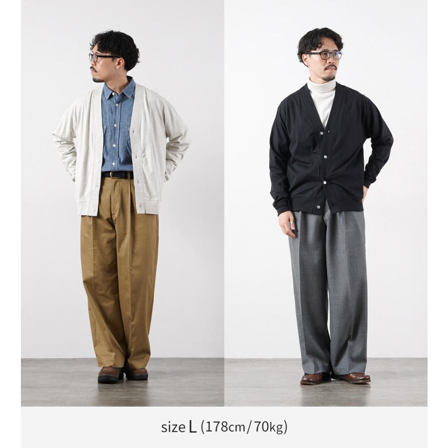 HEALTHKNIT（ヘルスニット） 別注 USコットン ユニバーサル カーディガン / メンズ 羽織り レイヤード | Healthknit | 06