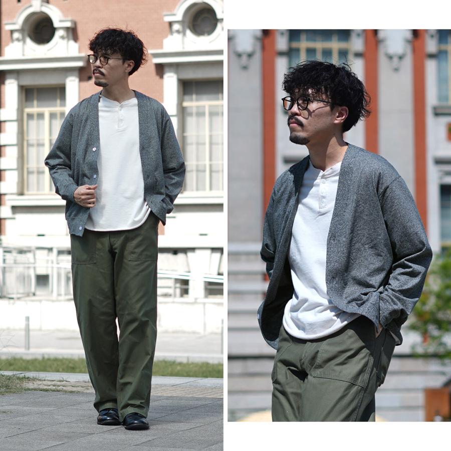 HEALTHKNIT（ヘルスニット） 別注 USコットン ユニバーサル カーディガン / メンズ 羽織り レイヤード | Healthknit | 07