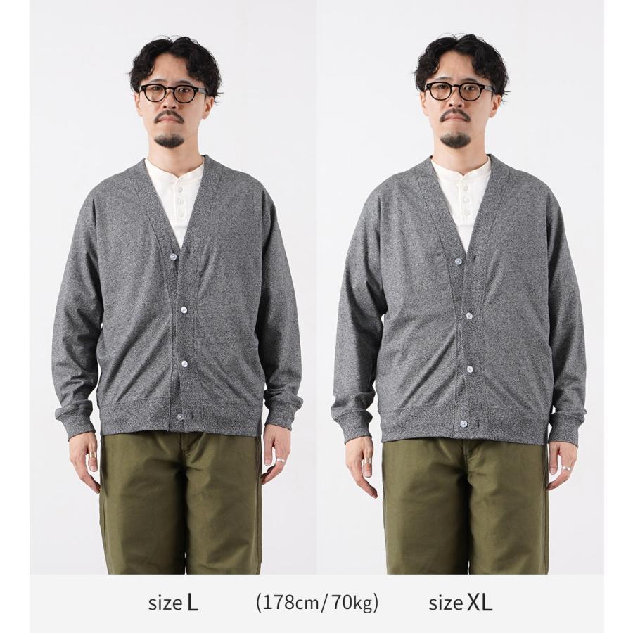HEALTHKNIT（ヘルスニット） 別注 USコットン ユニバーサル カーディガン / メンズ 羽織り レイヤード | Healthknit | 08