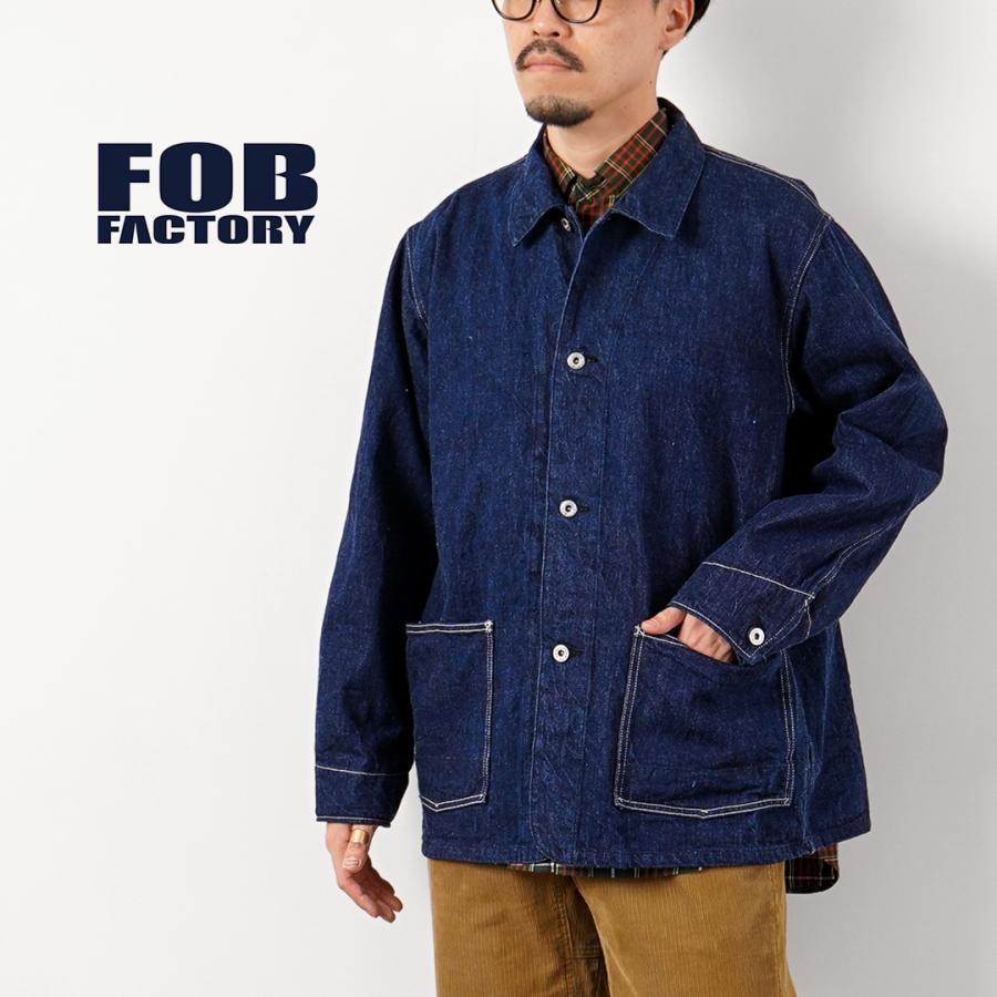 FOB FACTORY（FOBファクトリー） F2467 WW2 デニム カバーオール 日本製 / メンズ ライトアウター | FOB FACTORY