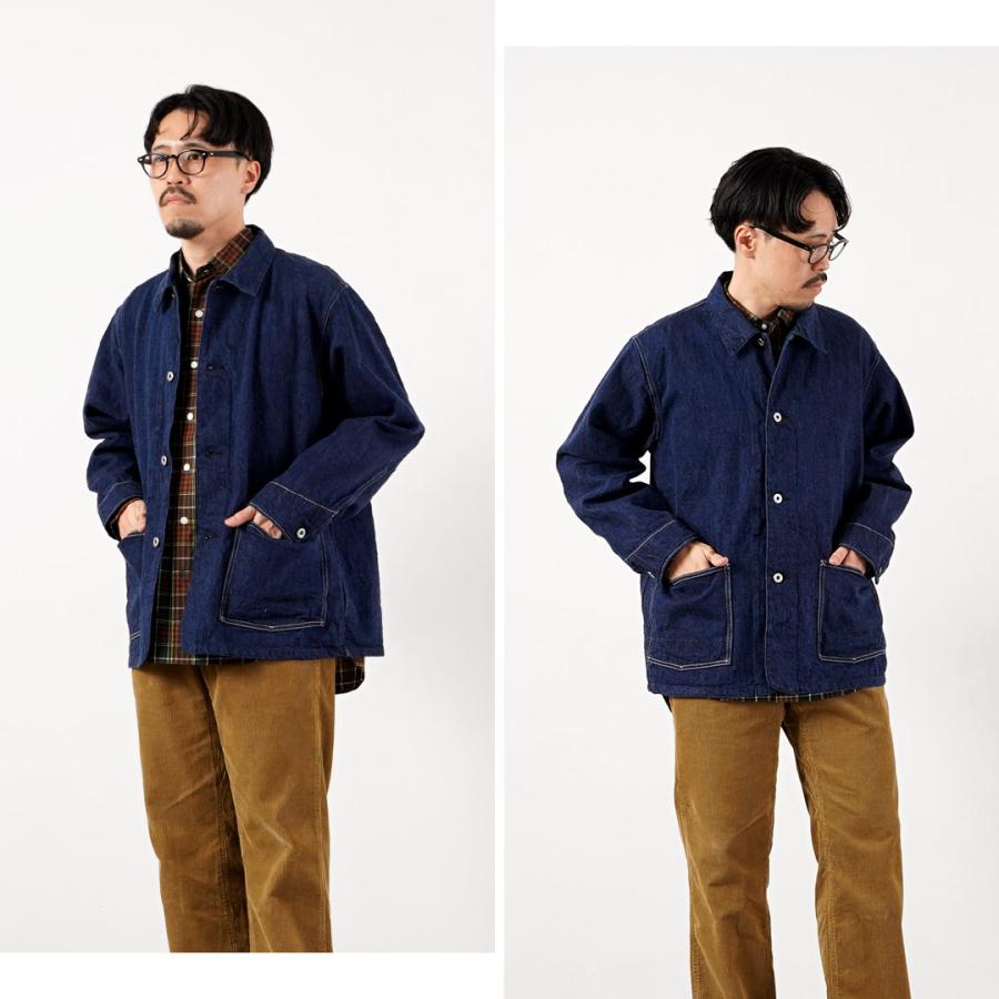 FOB FACTORY（FOBファクトリー） F2467 WW2 デニム カバーオール 日本製 / メンズ ライトアウター | FOB FACTORY | 04