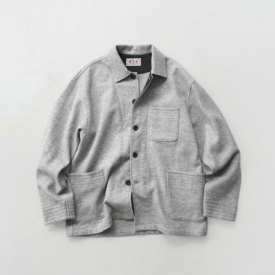 KEMA DESIGNS（ケマデザインズ） パイルウールジャージ カバーオール ジャケット 日本製 / メンズ ワーク | kema designs | 04