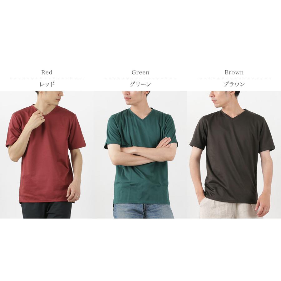 RE MADE IN TOKYO JAPAN（アールイー） 東京メイド ドレスTシャツ Vネック 2023年モデル / 半袖 | Re made in tokyo japan | 05