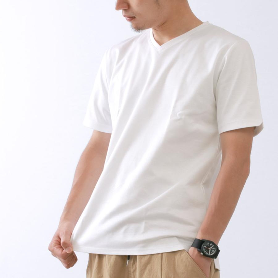 RE MADE IN TOKYO JAPAN（アールイー） 東京メイド ドレスTシャツ Vネック 2023年モデル / 半袖 | Re made in tokyo japan | 10