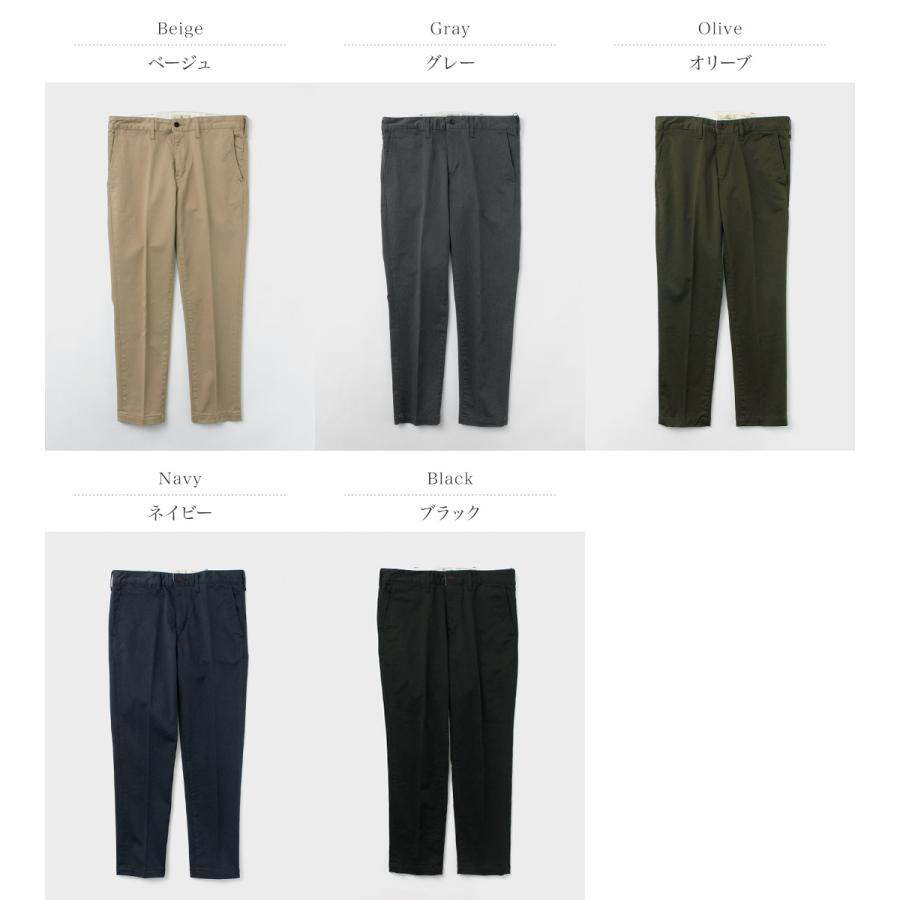 JAPAN BLUE JEANS（ジャパンブルージーンズ） 別注 RJB4600 オフィサー テーパード 2025年モデル / フレンチワーク チノメンズ 日本製 | JAPAN BLUE JEANS | 06