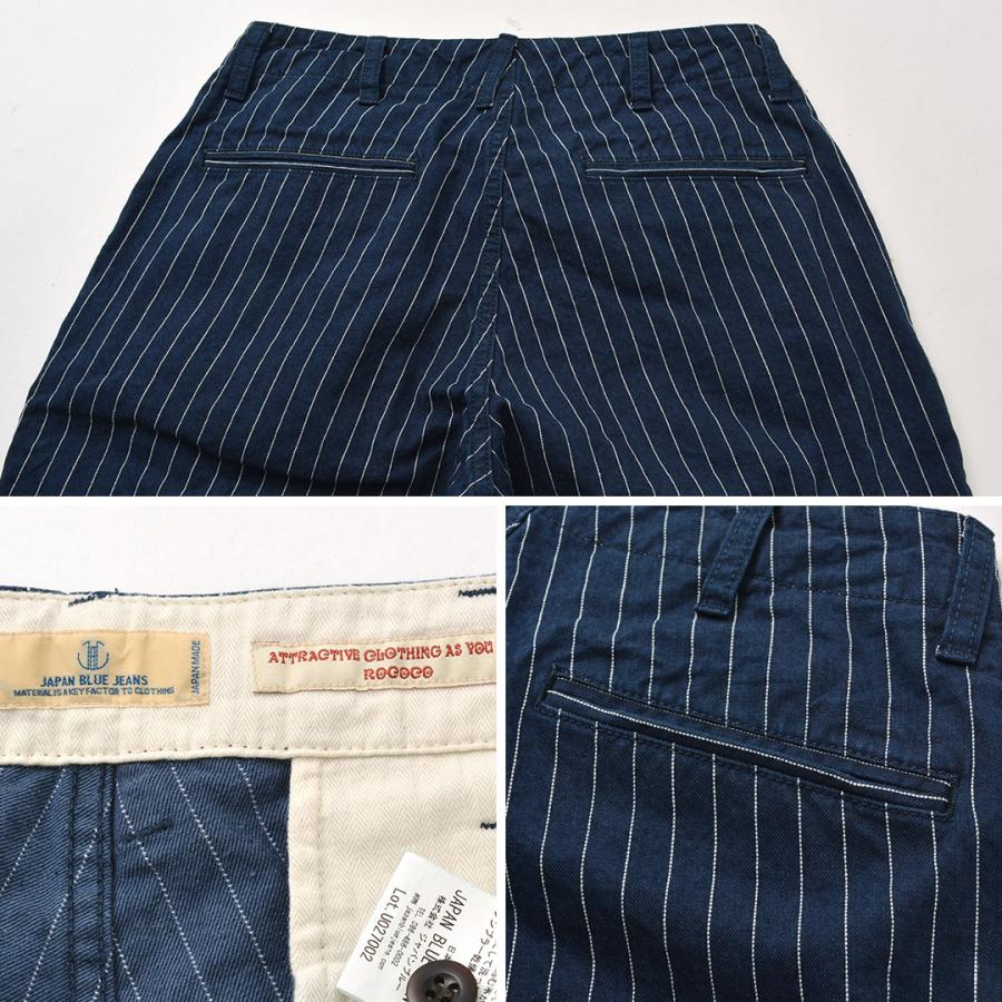 JAPAN BLUE JEANS（ジャパンブルージーンズ） RJB1620 別注 ワイドテーパード チノストライプ 2025年モデル | JAPAN BLUE JEANS | 08