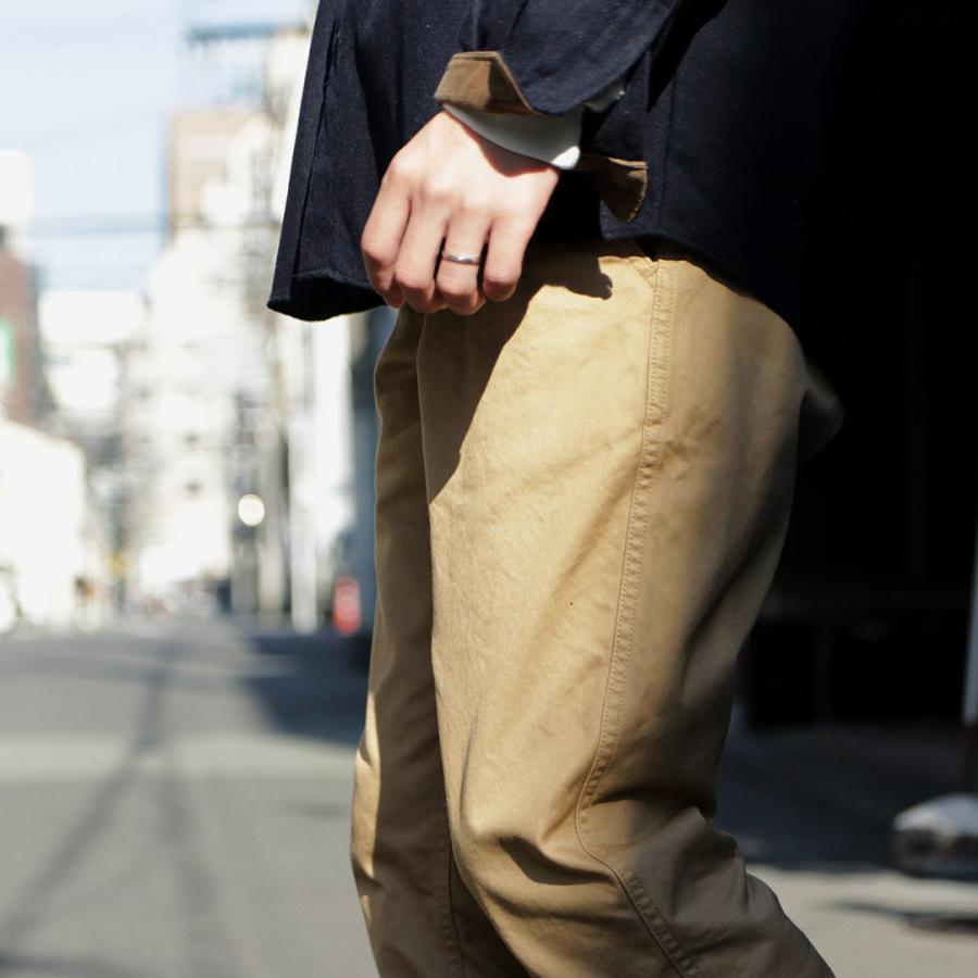 JAPAN BLUE JEANS（ジャパンブルージーンズ） RJB1610 別注 40/3ハイカウントツイル ワイドテーパード ヴィンテージ チノ 2025年モデル | JAPAN BLUE JEANS | 07