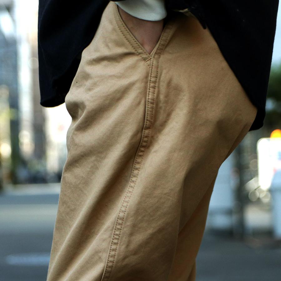 JAPAN BLUE JEANS（ジャパンブルージーンズ） RJB1610 別注 40/3ハイカウントツイル ワイドテーパード ヴィンテージ チノ 2025年モデル | JAPAN BLUE JEANS | 10