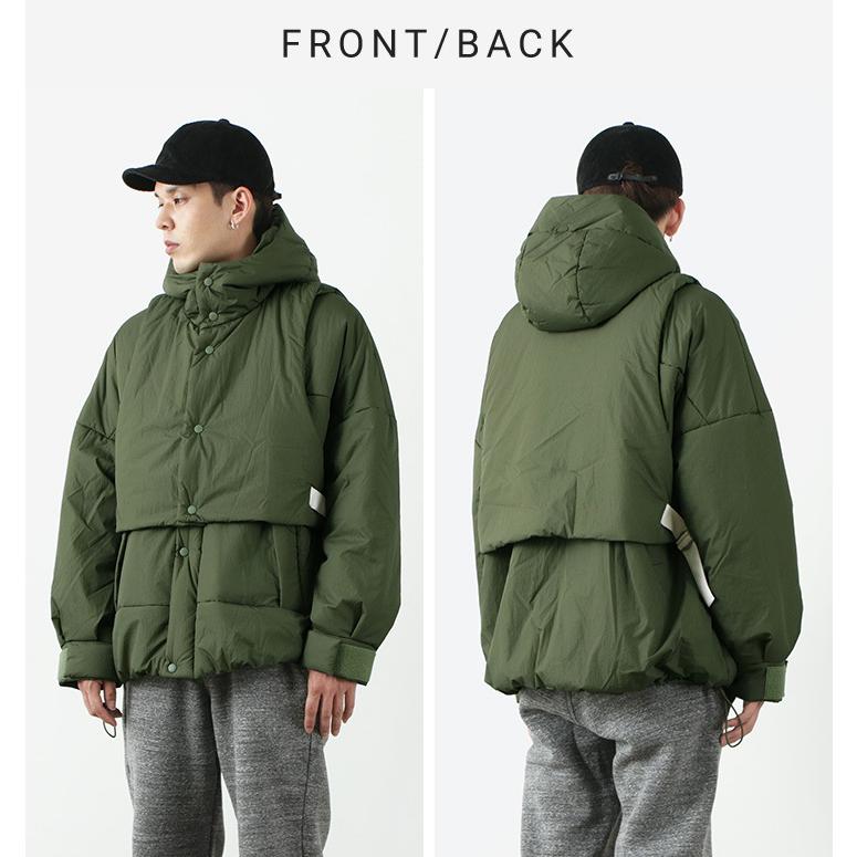 F/CE.（エフシーイー） レイヤード パディングブルゾン 2021年モデル ジャケット SOLOTEX メンズ レディース | F/CE. | 06