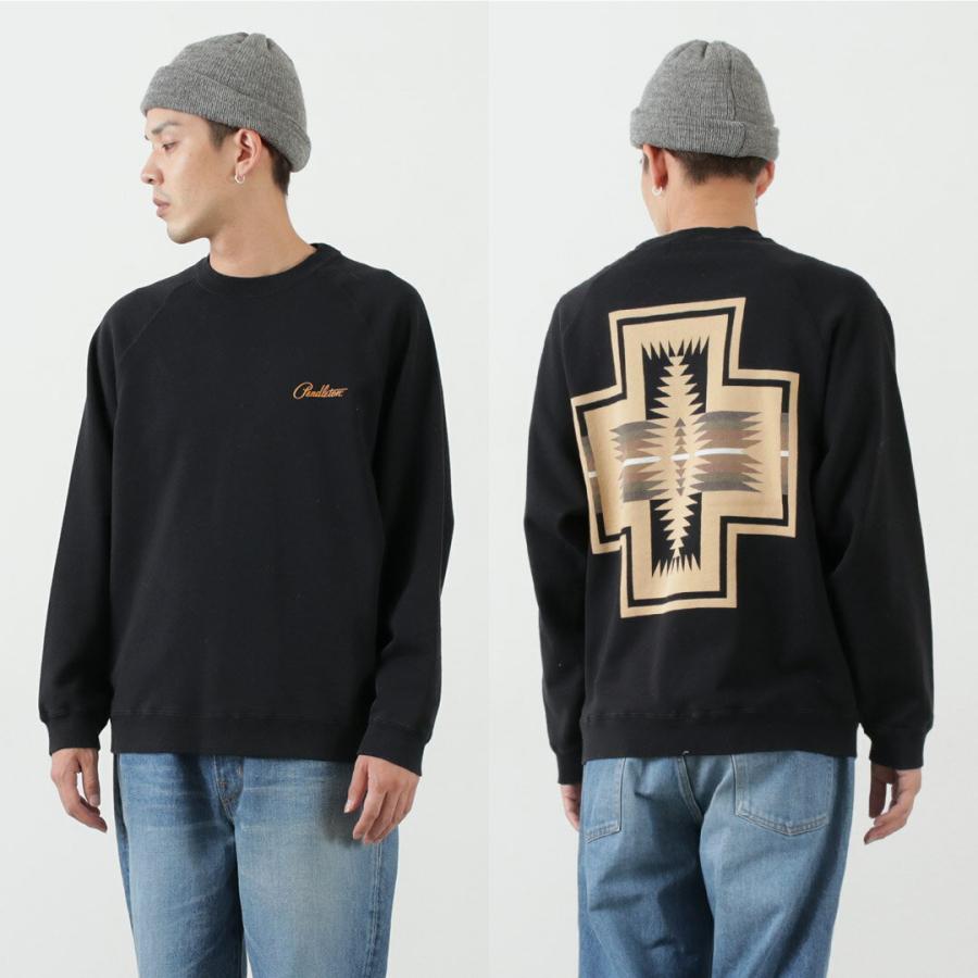 PENDLETON（ペンドルトン） ラグランスリーブ バックプリント プルオーバースウェット 2024年モデル / メンズ レディース トレーナー | PENDLETON | 17