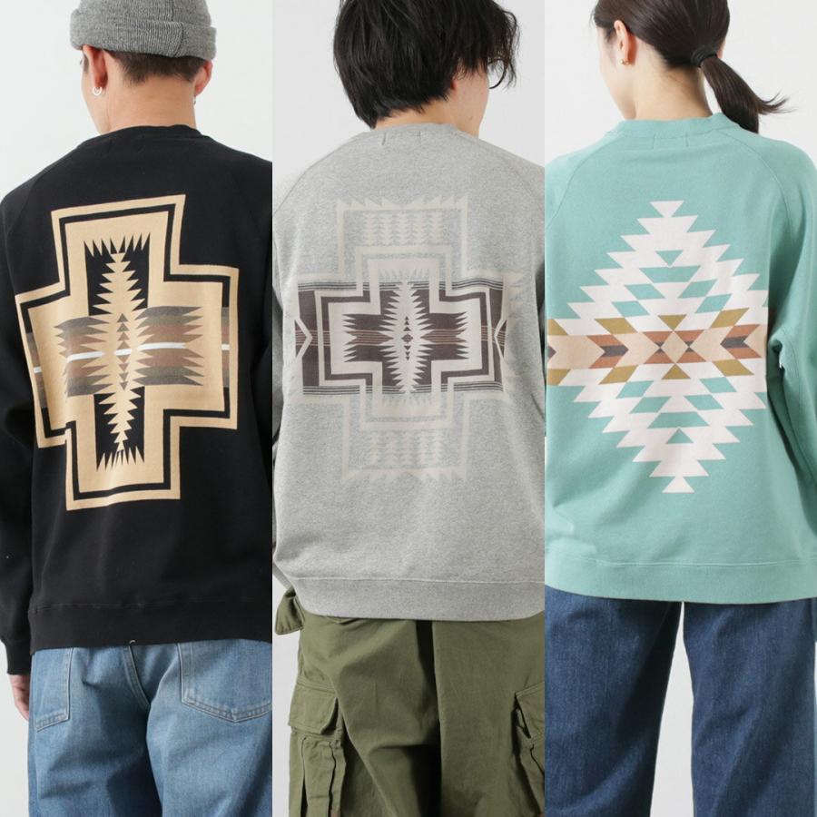 PENDLETON（ペンドルトン） ラグランスリーブ バックプリント プルオーバースウェット 2024年モデル / メンズ レディース トレーナー | PENDLETON | 13