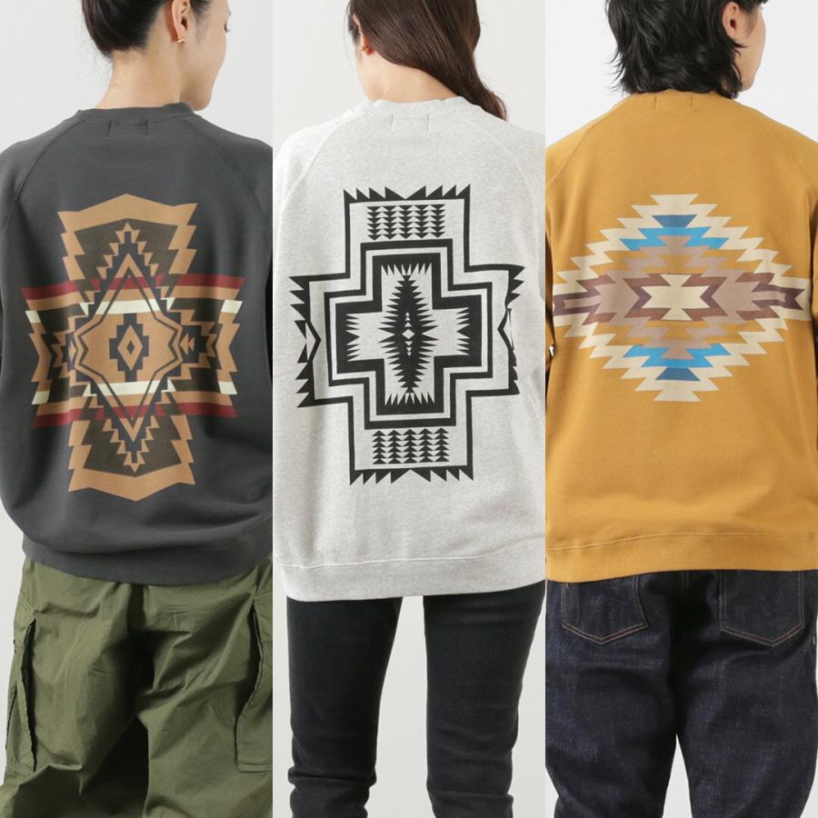 PENDLETON（ペンドルトン） ラグランスリーブ バックプリント プルオーバースウェット 2024年モデル / メンズ レディース トレーナー | PENDLETON | 14