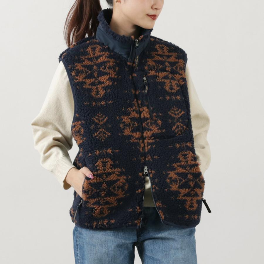 PENDLETON（ペンドルトン） ボア スタンドベスト 2024年モデル / メンズ レディース ユニセックス プリント 柄 | PENDLETON | 12
