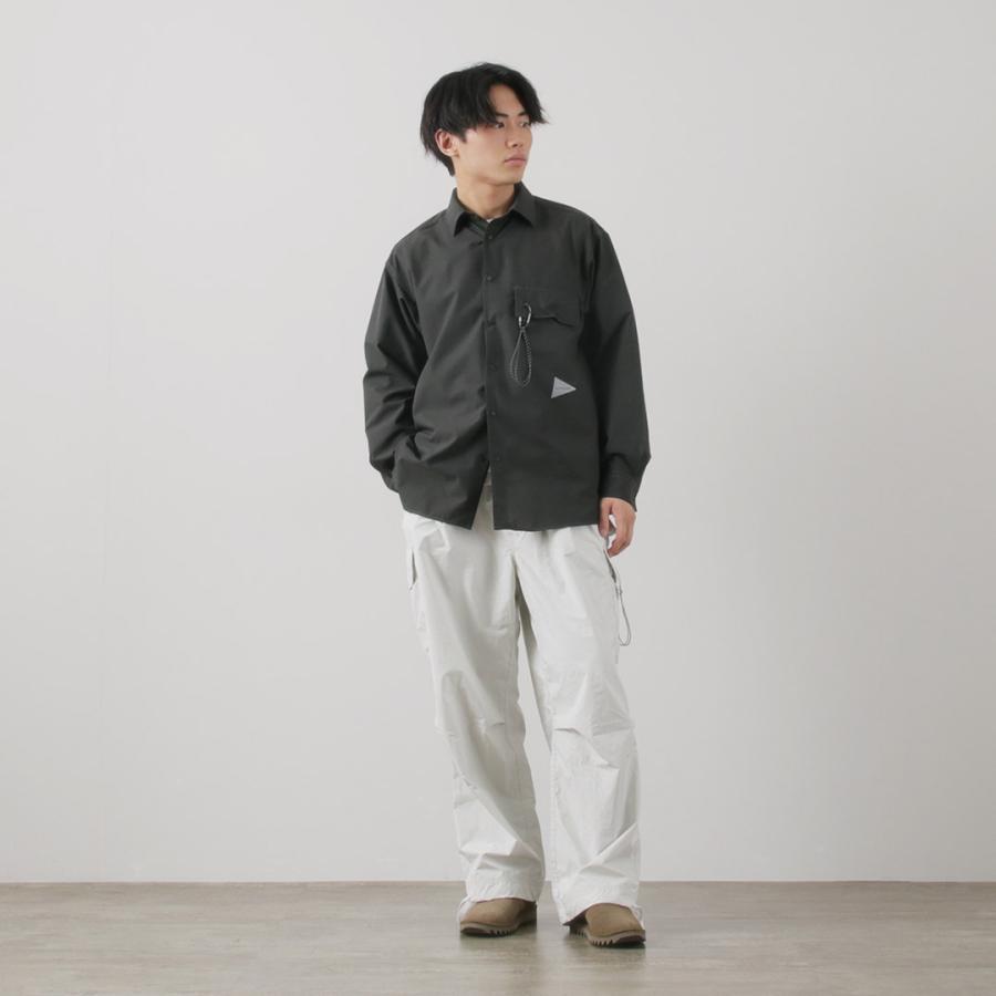 アンドワンダー　パンツ　サイズ4 and wander AND WANDER（アンドワンダー） オーバーサイズ