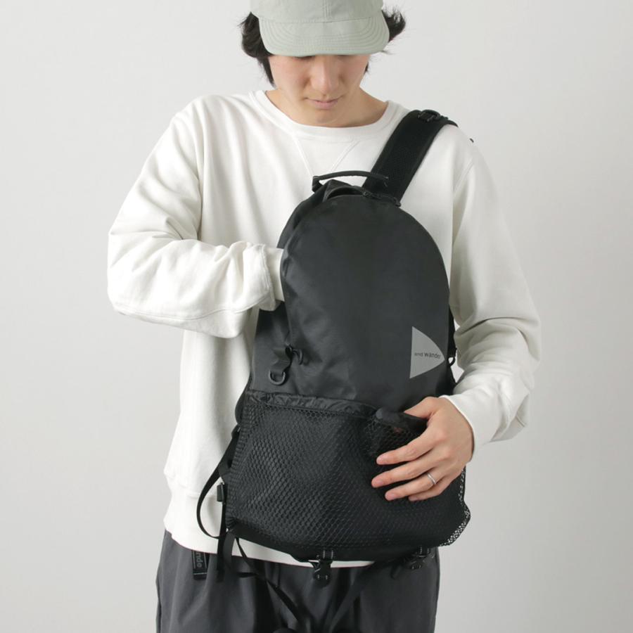and wander（アンドワンダー） エコパック 20L デイパック 2024年