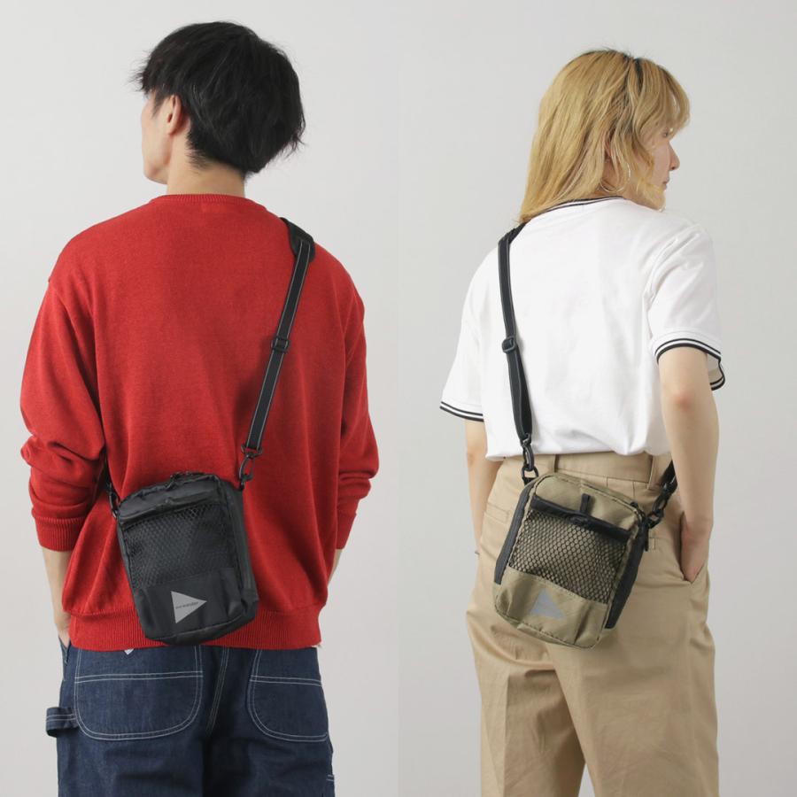 AND WANDER（アンドワンダー） エコパック ショルダーポーチ / メンズ レディース ユニセックス ショルダーバッグ 撥水 | and wander | 07