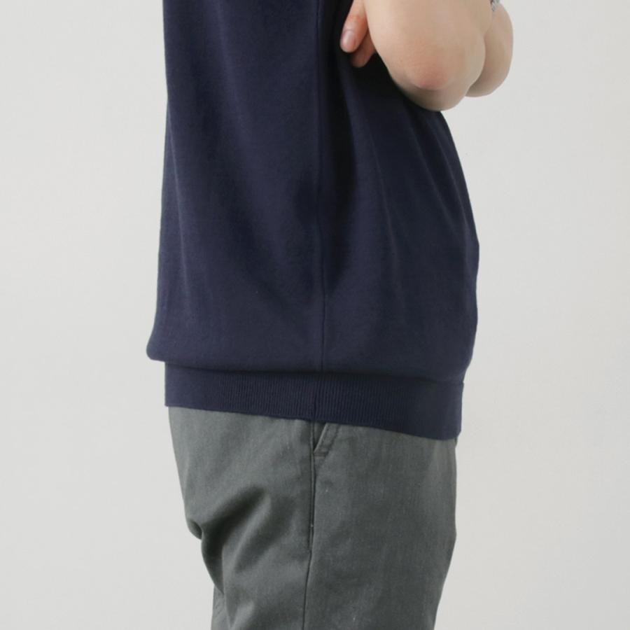 【旧商品】MOONCASTLE（ムーンキャッスル） アイスコットン ポロシャツ 2024年モデル / メンズ トップス 半袖 サマーニット 綿 | MOONCASTLE | 14