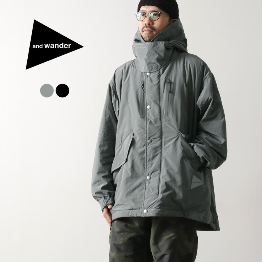 AND WANDER（アンドワンダー） フィッシュテール オクタ コート 2024年モデル / メンズ アウター 撥水 | and wander