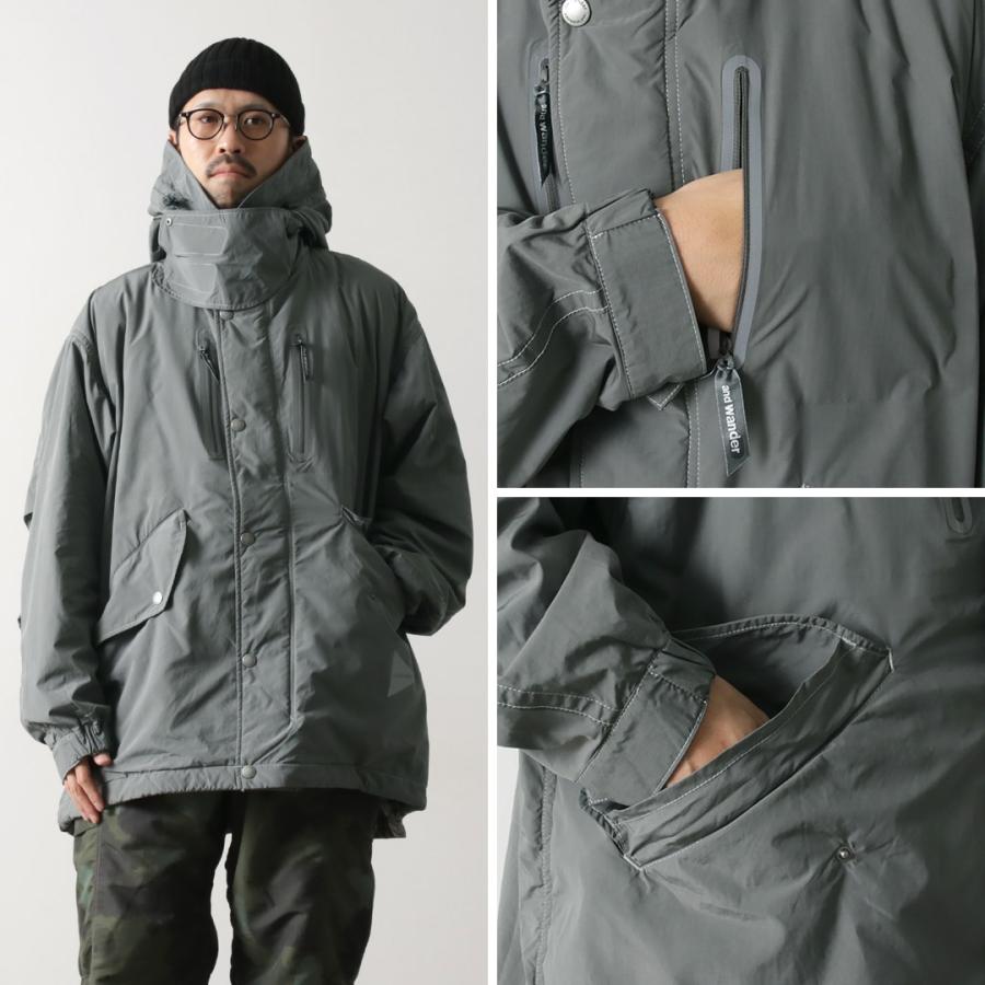 AND WANDER（アンドワンダー） フィッシュテール オクタ コート 2024年モデル / メンズ アウター 撥水 | and wander | 12