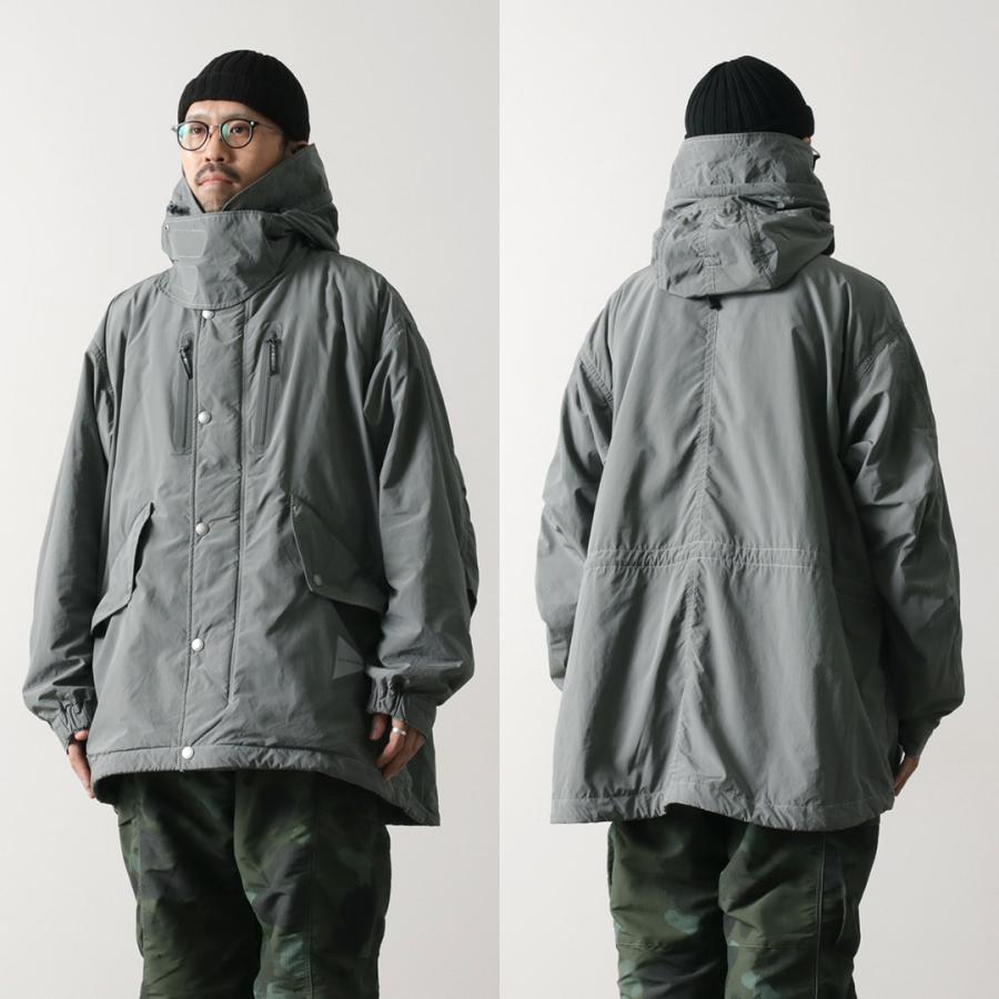 AND WANDER（アンドワンダー） フィッシュテール オクタ コート 2024年モデル / メンズ アウター 撥水 | and wander | 17