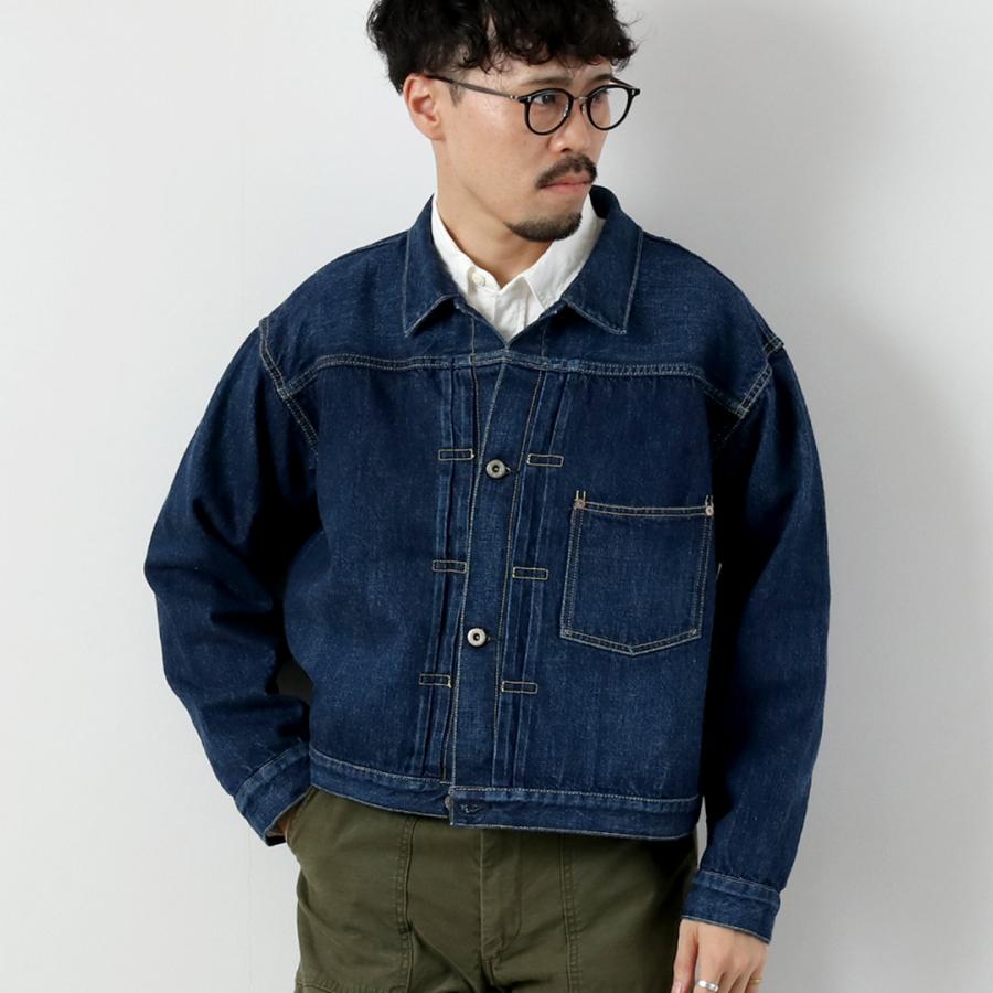 REMI RELIEF（レミ レリーフ） 12ozデニム 大戦モデルGジャン ブルー