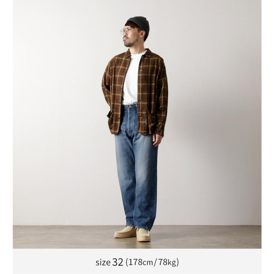 ORDINARY FITS（オーディナリーフィッツ） ルーズデニム ユーズド 2025年モデル / セルビッジデニム テーパード インディゴ 日本製 | Ordinary fits | 03