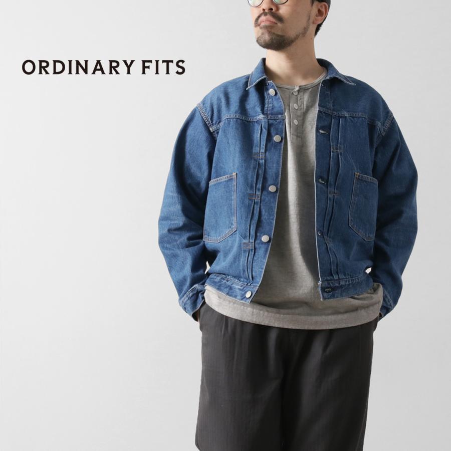 ORDINARY FITS（オーディナリーフィッツ） 2ndタイプ デニムジャケット ユーズド 2024年モデル / メンズ アウター 上着 Gジャン 綿100 日本製 | Ordinary fits