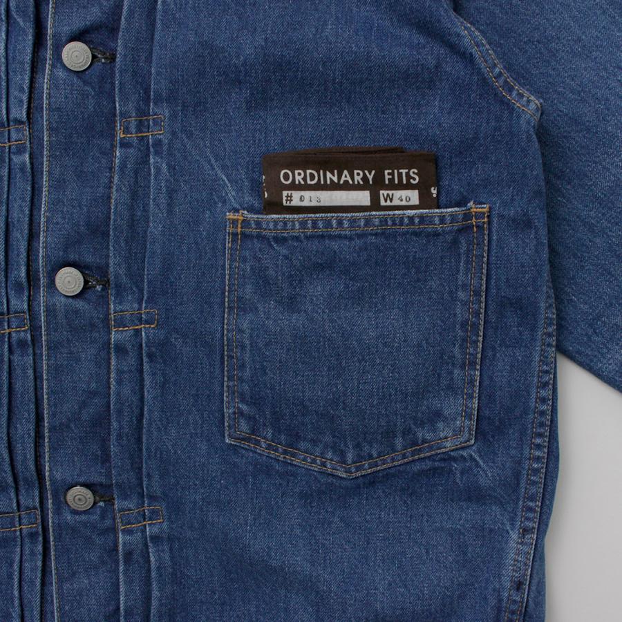 ORDINARY FITS（オーディナリーフィッツ） 2ndタイプ デニムジャケット ユーズド 2024年モデル / メンズ アウター 上着 Gジャン 綿100 日本製 | Ordinary fits | 11
