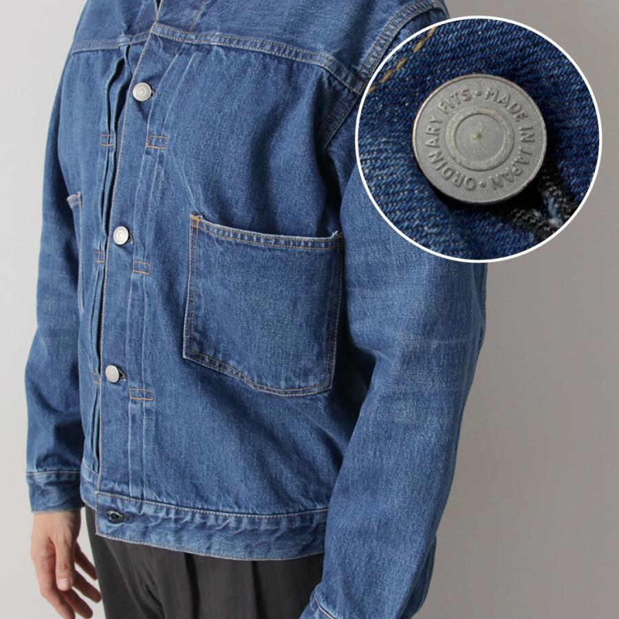 ORDINARY FITS（オーディナリーフィッツ） 2ndタイプ デニムジャケット ユーズド 2024年モデル / メンズ アウター 上着 Gジャン 綿100 日本製 | Ordinary fits | 07