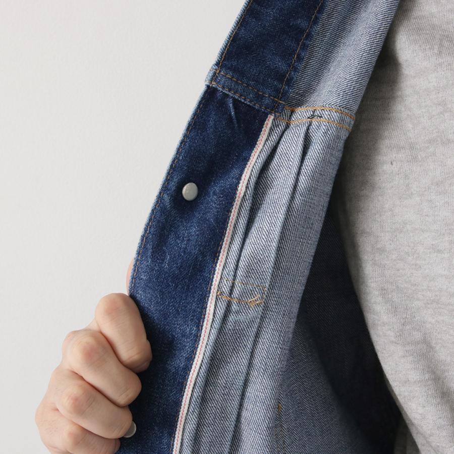 ORDINARY FITS（オーディナリーフィッツ） 2ndタイプ デニムジャケット ユーズド 2024年モデル / メンズ アウター 上着 Gジャン 綿100 日本製 | Ordinary fits | 09