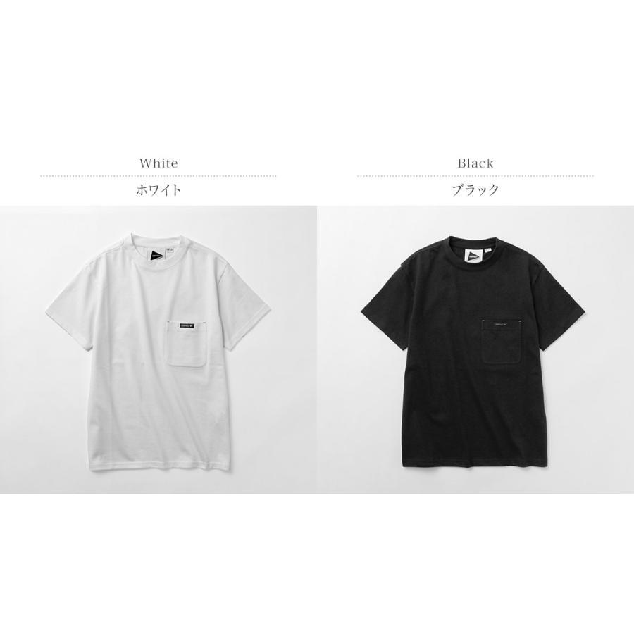 AND WANDER（アンドワンダー） グラミチ バックプリント TEE / Tシャツ COOL MAX 半袖 クルーネック 吸水速乾 ストレッチ アウトドア | and wander | 03