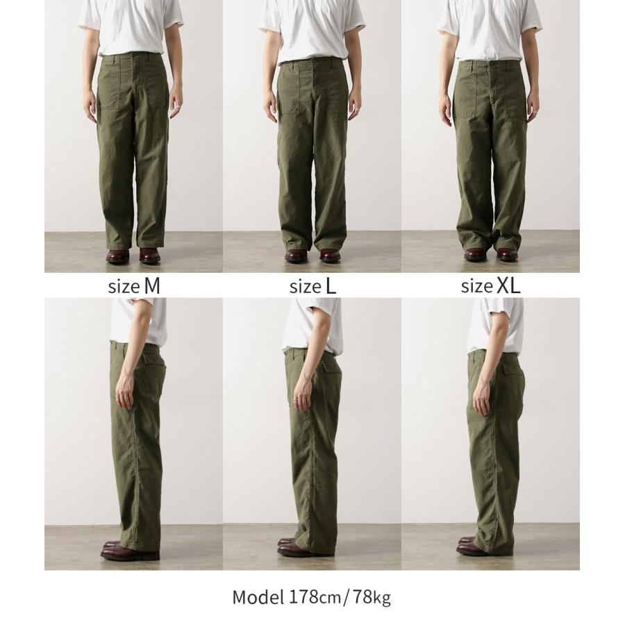 JAPAN BLUE JEANS（ジャパンブルージーンズ） 別注 ワイドベイカーパンツ 硫化染めバックサテン 2025年モデル / メンズ ベーカーパンツ | JAPAN BLUE JEANS | 16