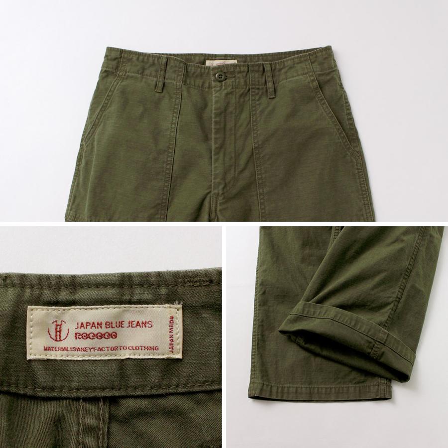 JAPAN BLUE JEANS（ジャパンブルージーンズ） 別注 ワイドベイカーパンツ 硫化染めバックサテン 2025年モデル / メンズ ベーカーパンツ | JAPAN BLUE JEANS | 17