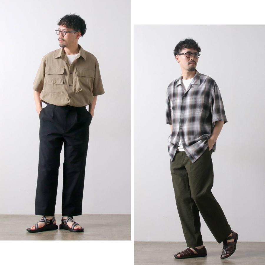 THOUSAND MILE（サウザンドマイル） イージー タック トラウザー シアサッカー 2025年モデル / メンズ ボトムス イージーパンツ ウエストゴム | THOUSAND MILE | 15