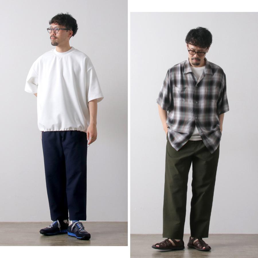 THOUSAND MILE（サウザンドマイル） イージー タック トラウザー シアサッカー 2025年モデル / メンズ ボトムス イージーパンツ ウエストゴム | THOUSAND MILE | 07