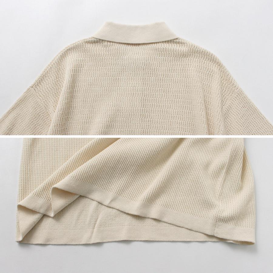 HEALTHKNIT（ヘルスニット） ポロカラー ショートスリーブ ニット カットソー 2025年モデル / ポロシャツ 半袖 サマーニット メンズ コットン | Healthknit | 16