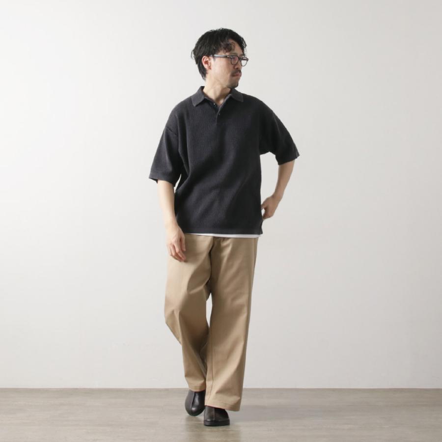 HEALTHKNIT（ヘルスニット） ポロカラー ショートスリーブ ニット カットソー 2025年モデル / ポロシャツ 半袖 サマーニット メンズ コットン | Healthknit | 06