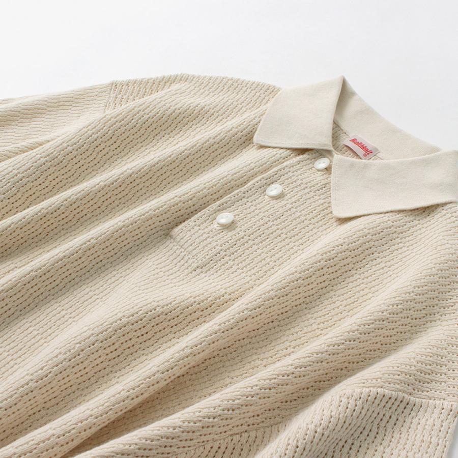 HEALTHKNIT（ヘルスニット） ポロカラー ショートスリーブ ニット カットソー 2025年モデル / ポロシャツ 半袖 サマーニット メンズ コットン | Healthknit | 09