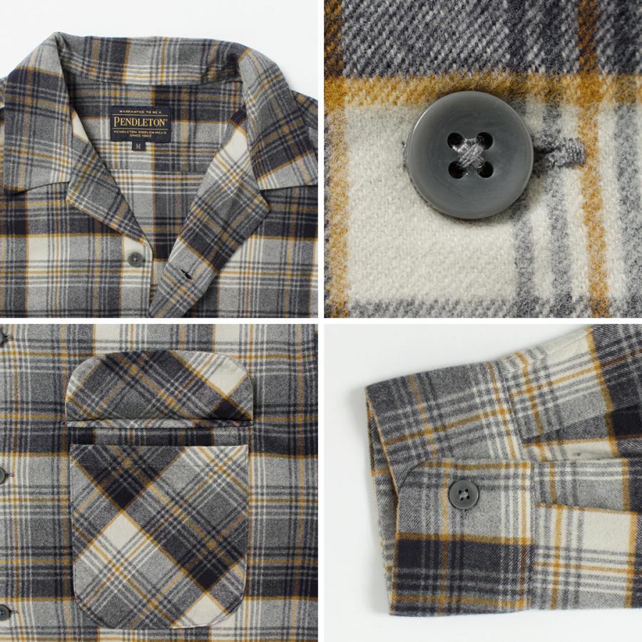 PENDLETON（ペンドルトン） オープンカラーシャツ 2025年モデル / トップス メンズ 長袖 チェック 柄シャツ コットン | PENDLETON | 17