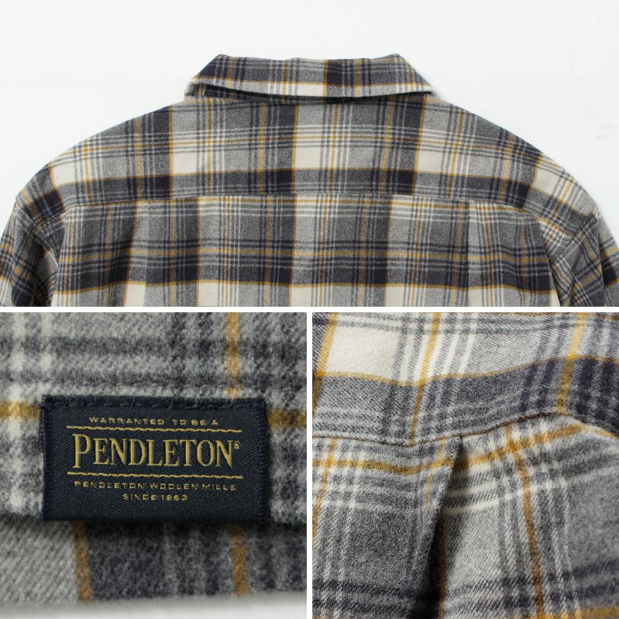 PENDLETON（ペンドルトン） オープンカラーシャツ 2025年モデル / トップス メンズ 長袖 チェック 柄シャツ コットン | PENDLETON | 18
