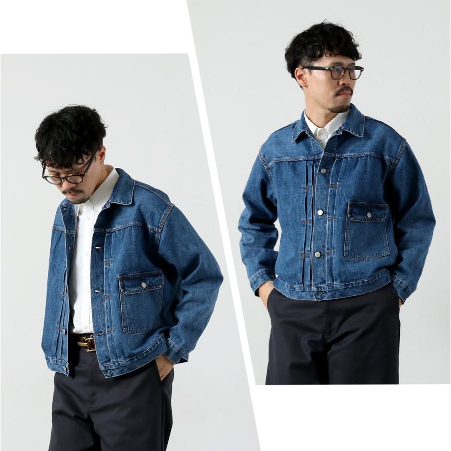 ORDINARY FITS（オーディナリーフィッツ） デニムジャケット 1stタイプ ユーズド 2025年モデル / メンズ アウター 上着 Gジャン | Ordinary fits | 04