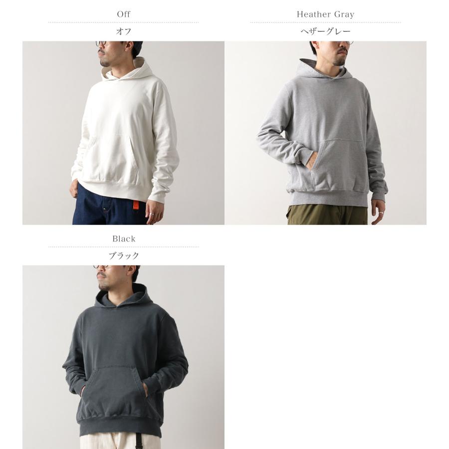 REMI RELIEF（レミレリーフ） SP加工裏毛パーカ（無地） 2024年モデル / メンズ スウェット トレーナー スペシャル加工 日本製 | REMI RELIEF | 04