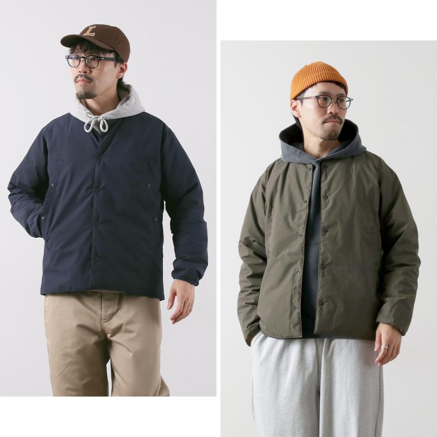 NANGA（ナンガ） 別注 HINOC ヒノック ダウンカーディガンジャケット 2025年モデル / メンズ アウター ノーカラー 日本製 | NANGA | 16