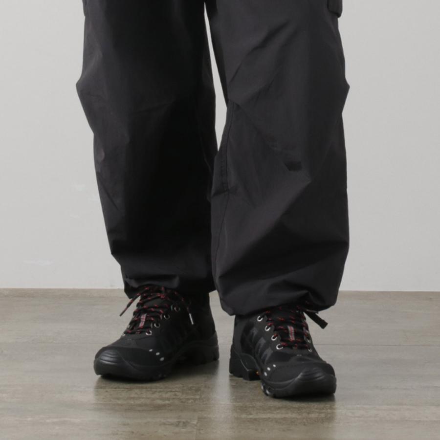 AND WANDER（アンドワンダー） オーバーサイズ カーゴパンツ 2025年モデル / メンズ ゆったり 大きい ナイロン アウトドア ウェビングベルト | and wander | 12