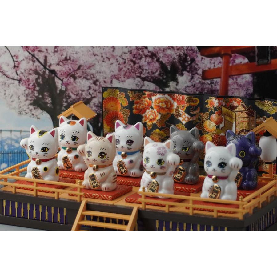 ROCOLECO (ロコレコ) フィギュア こんた KONTA 陶磁器 招き猫 開運 福