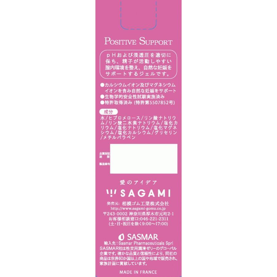 SAGAMI ポジティブサポート 精子の活動に着目した妊活対応ジェル 75ml 妊活｜rocoslife｜02