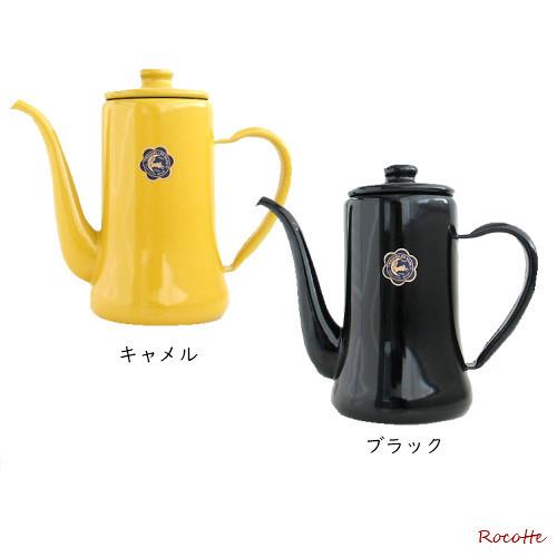 月兎印 スリムポット 1.2L コーヒードリップケトル 直火 おしゃれ ホーロー 日本製 野田琺瑯 特約店 ギフト | 月兎印 | 12