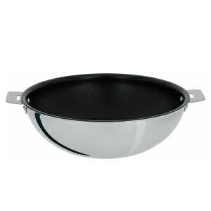 CRISTEL（クリステル） 鍋 中華鍋 20cm 小さい IH フッ素加工 PFOA