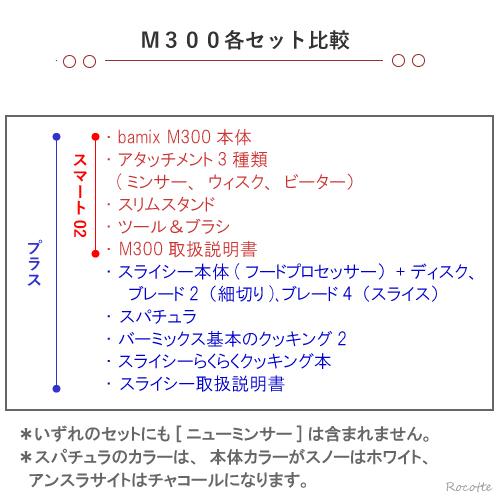 bamix バーミックス スマート 02 セット M300 ハンドブレンダー bamix バーミックス スマート 02 セット M300 ハンドブレンダー