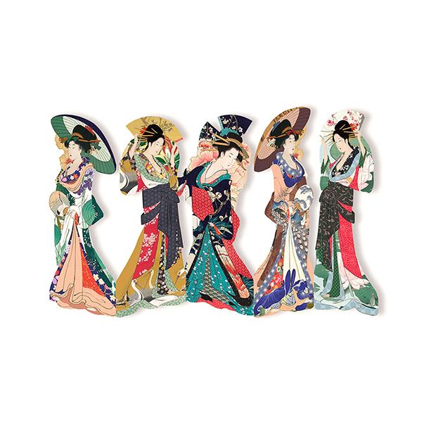 MON PETIT ART  5 ブックマーク "Estampes Japonaises" エスタンぺ・ジャポネーズ | 